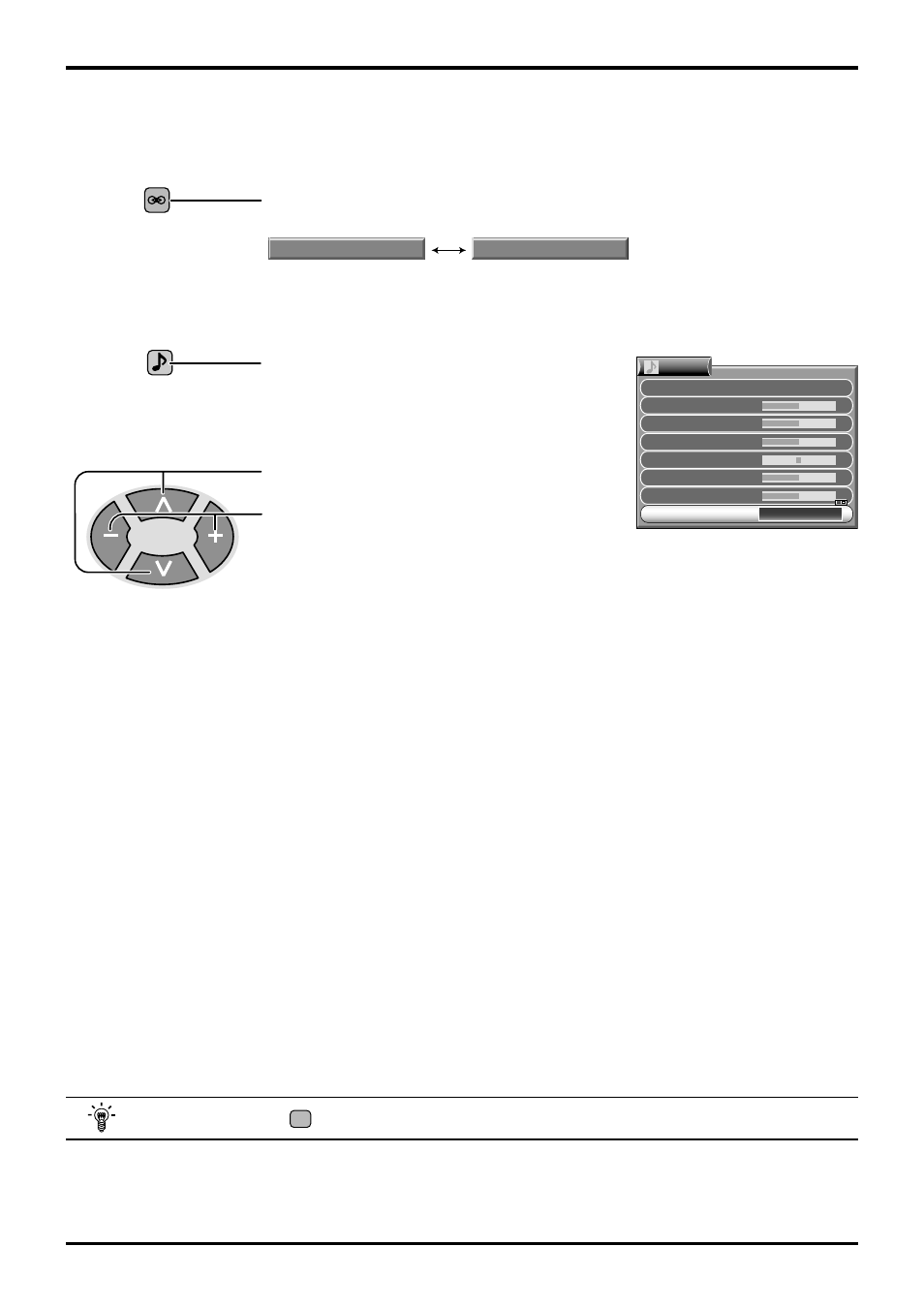 Helpful hint, Normalization), 33 sound adjustment | Panasonic TC-43P250H User Manual | Page 33 / 44