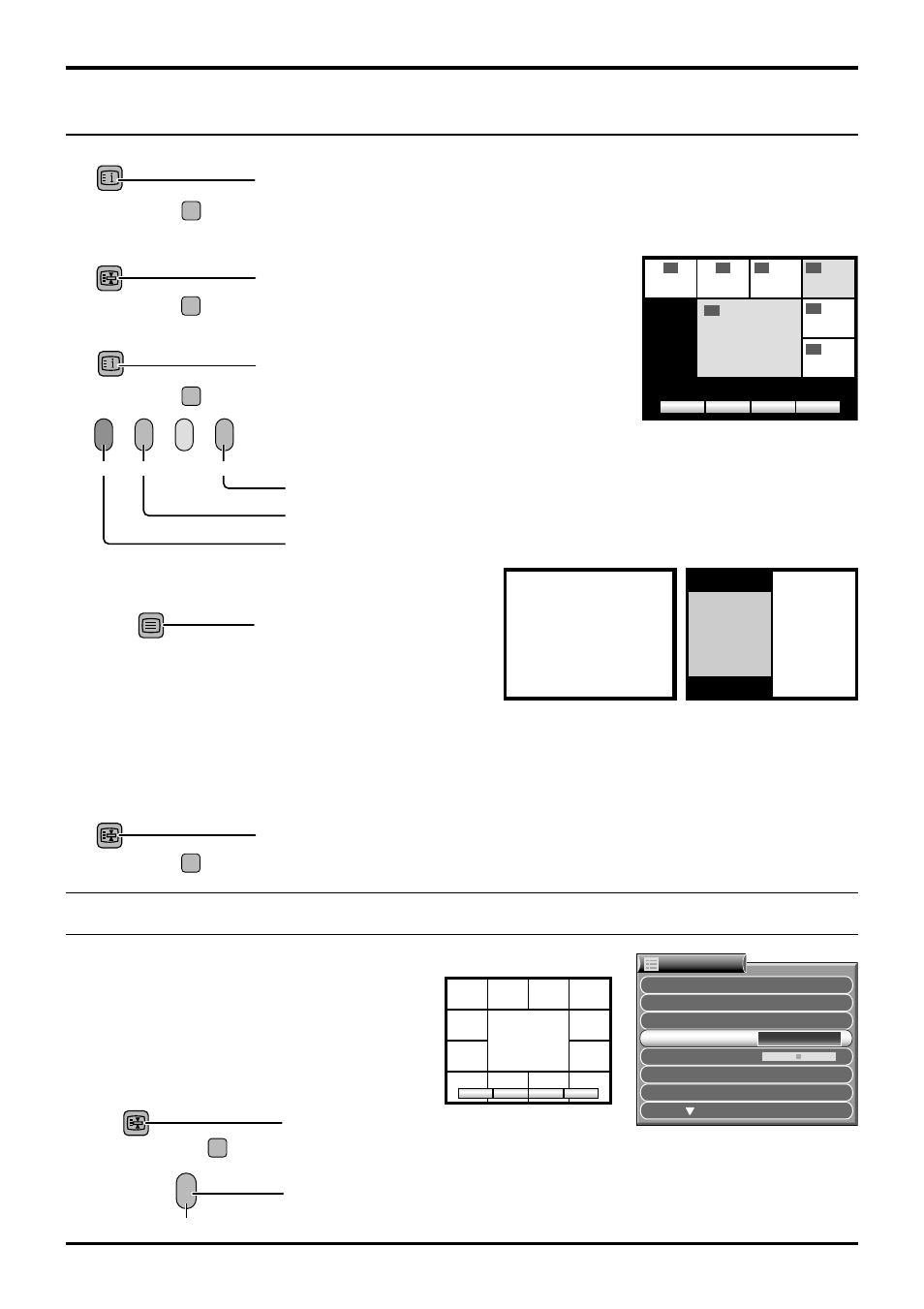 Channel search, Strobe, Multi screen | Panasonic TC-43P250H User Manual | Page 37 / 44