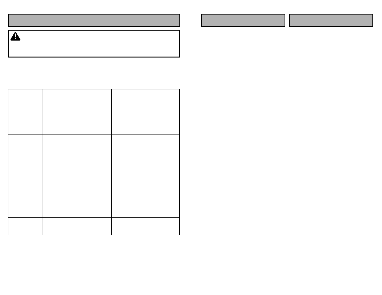 Antes de pedir servicio, Advertencia | Panasonic MC-V5210 User Manual | Page 40 / 48