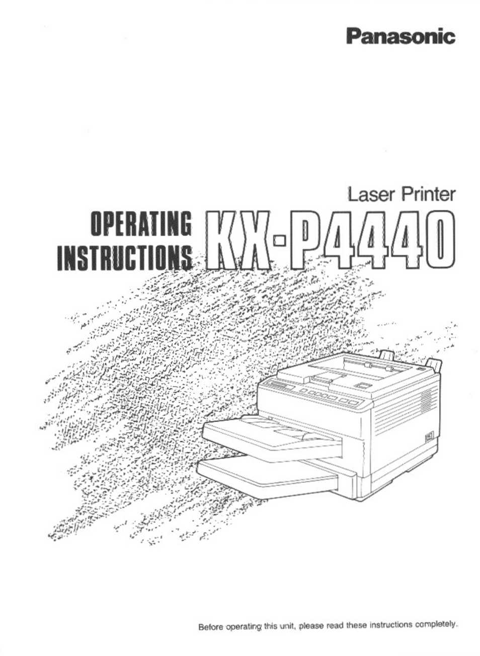 Panasonic KX-P4440 User Manual | 152 pages