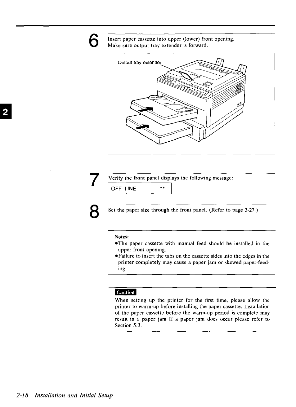 Panasonic KX-P4440 User Manual | Page 30 / 152