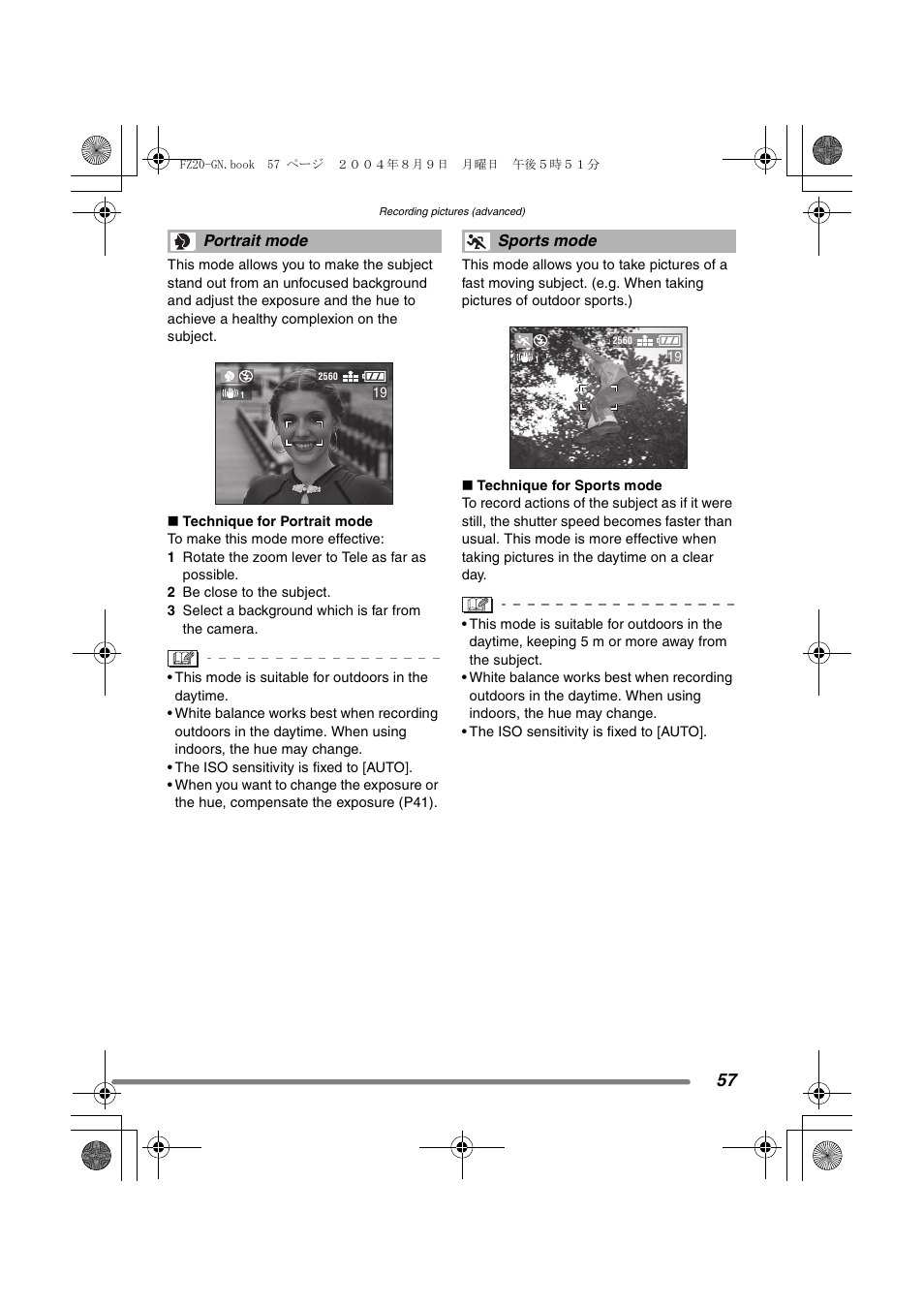 Panasonic DMC-FZ20GN User Manual | Page 57 / 116