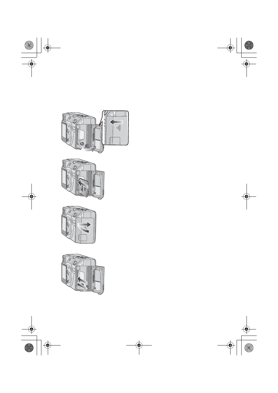 Inserting the card | Panasonic DMC-F1PP User Manual | Page 15 / 100