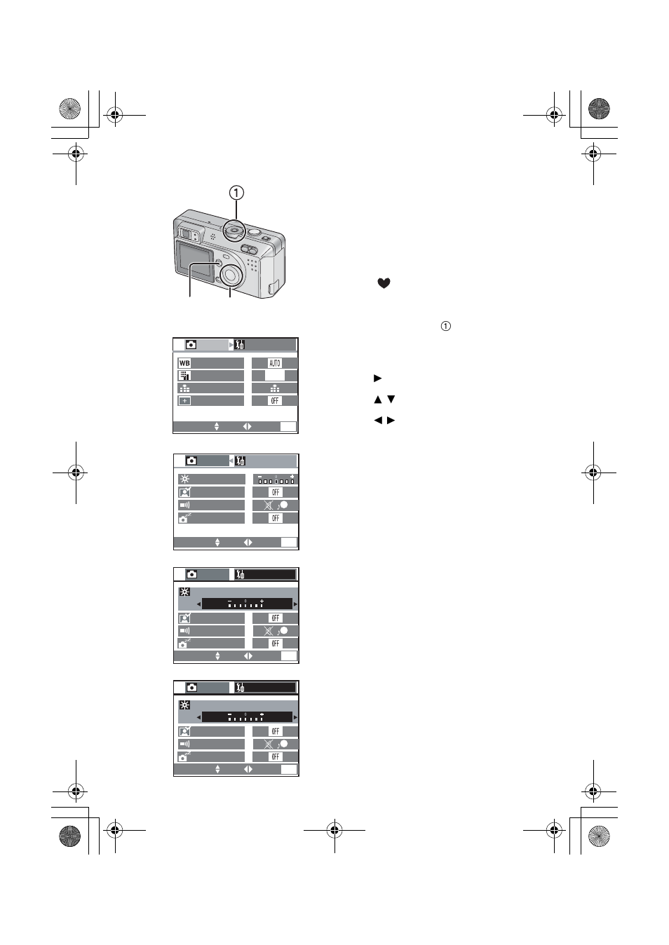 Operating the menu | Panasonic DMC-F1PP User Manual | Page 23 / 100
