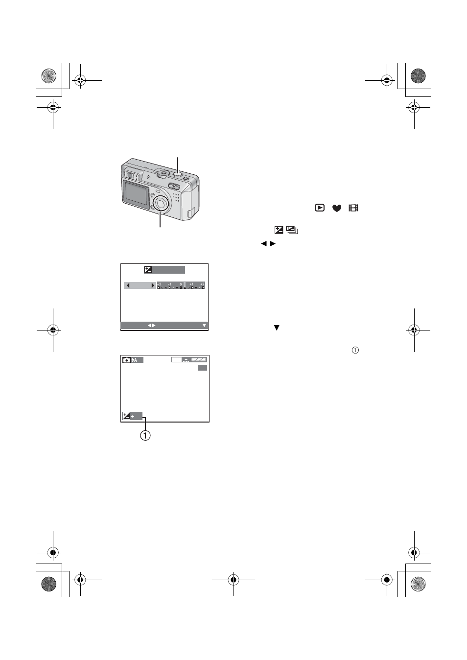 Compensating the exposure | Panasonic DMC-F1PP User Manual | Page 45 / 100