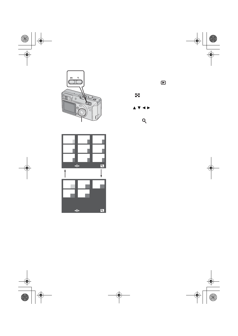 9 images multi playback | Panasonic DMC-F1PP User Manual | Page 55 / 100