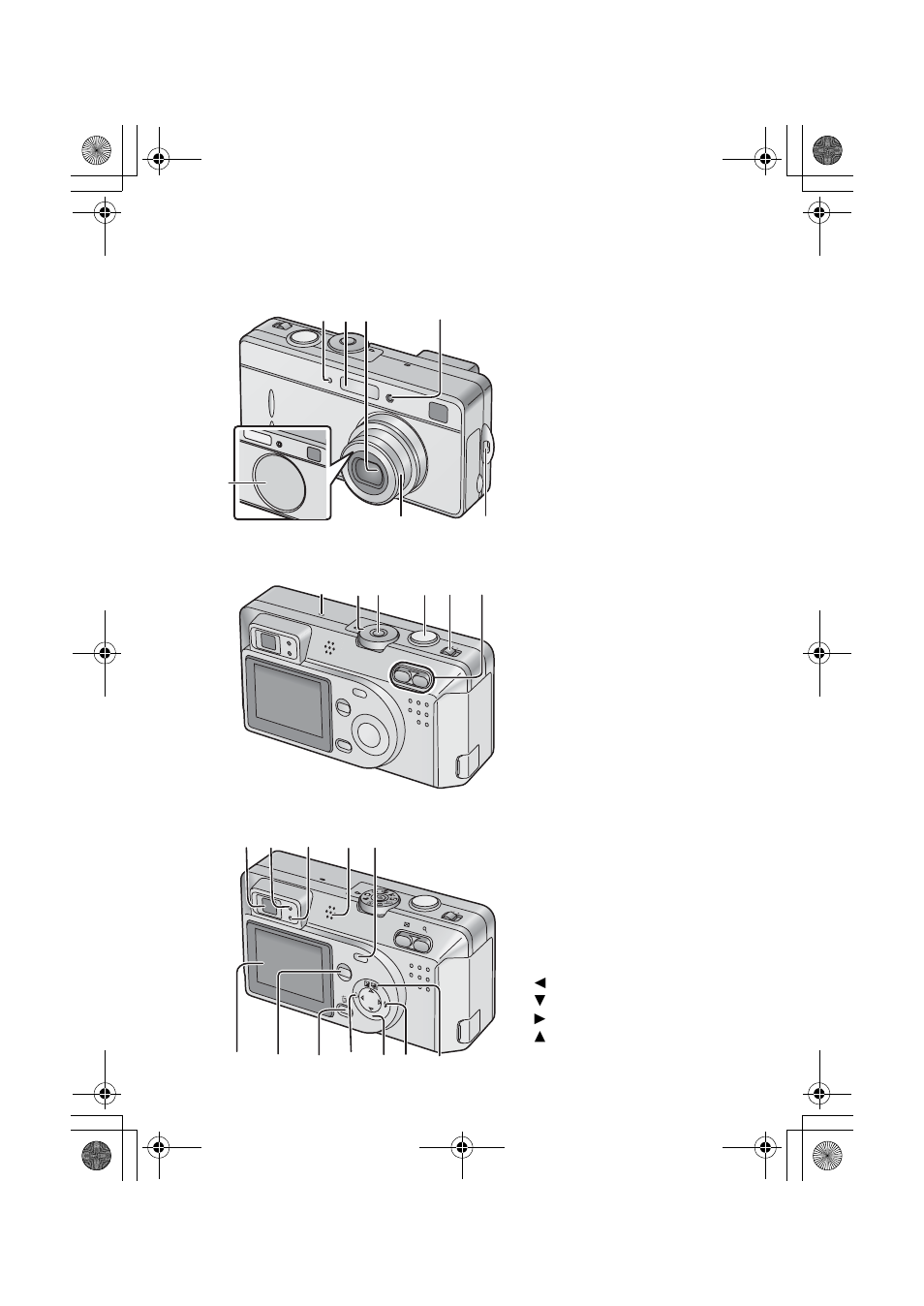 Names of the components | Panasonic DMC-F1PP User Manual | Page 6 / 100