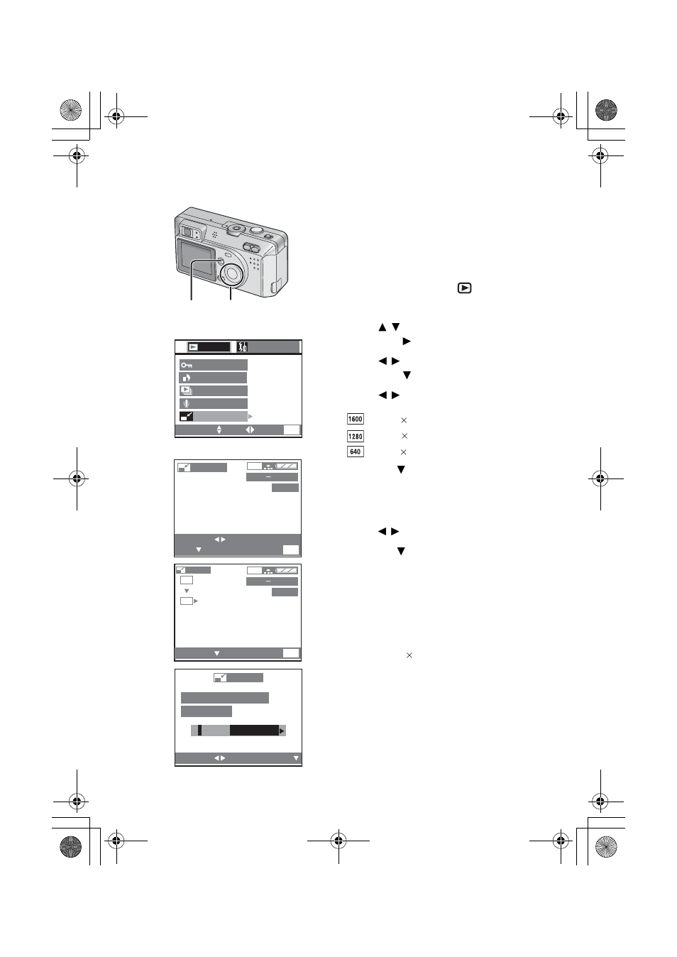 Resizing recorded pictures | Panasonic DMC-F1PP User Manual | Page 67 / 100