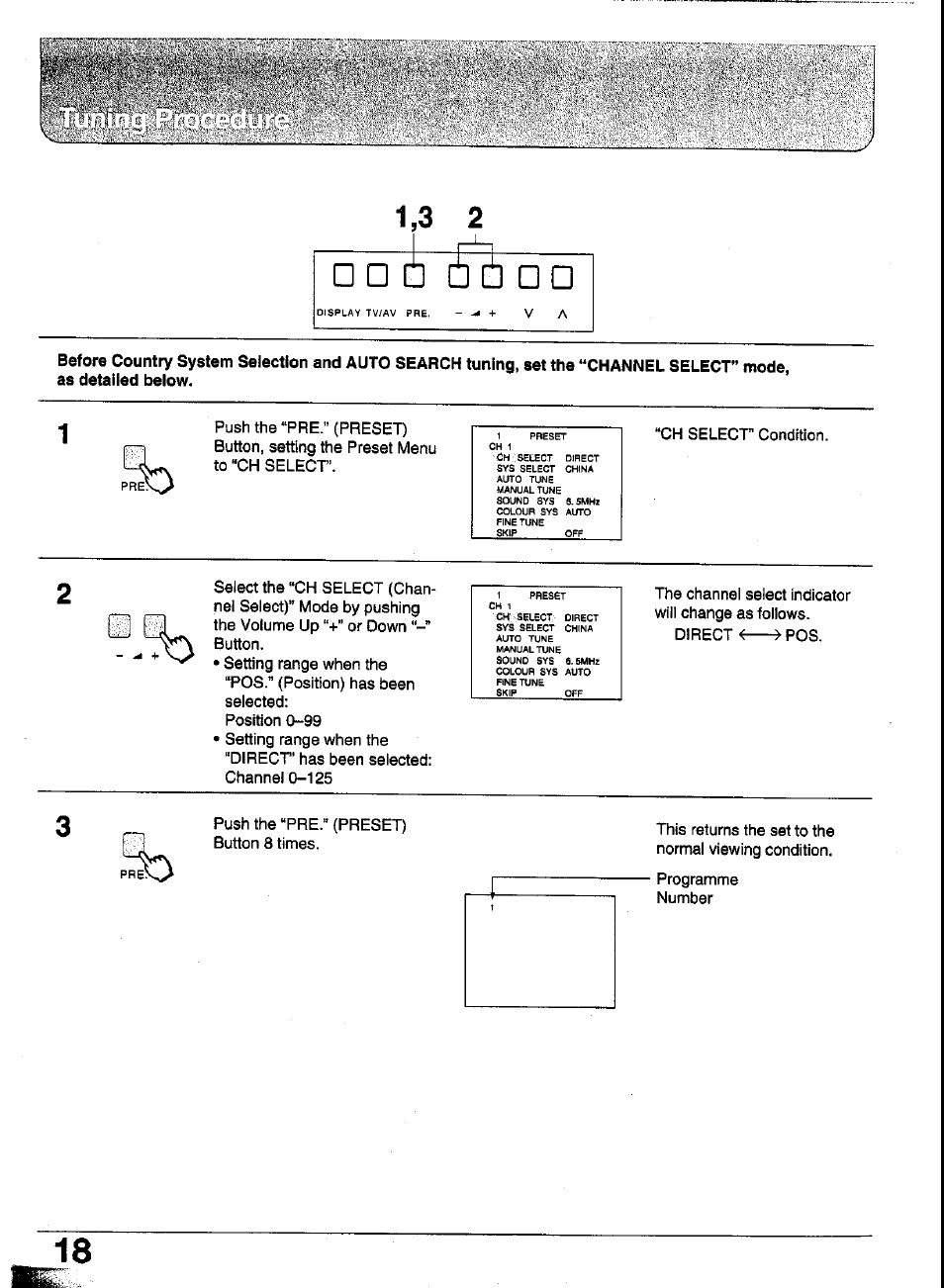 Щ щщ | Panasonic TC-29GA30R User Manual | Page 18 / 44