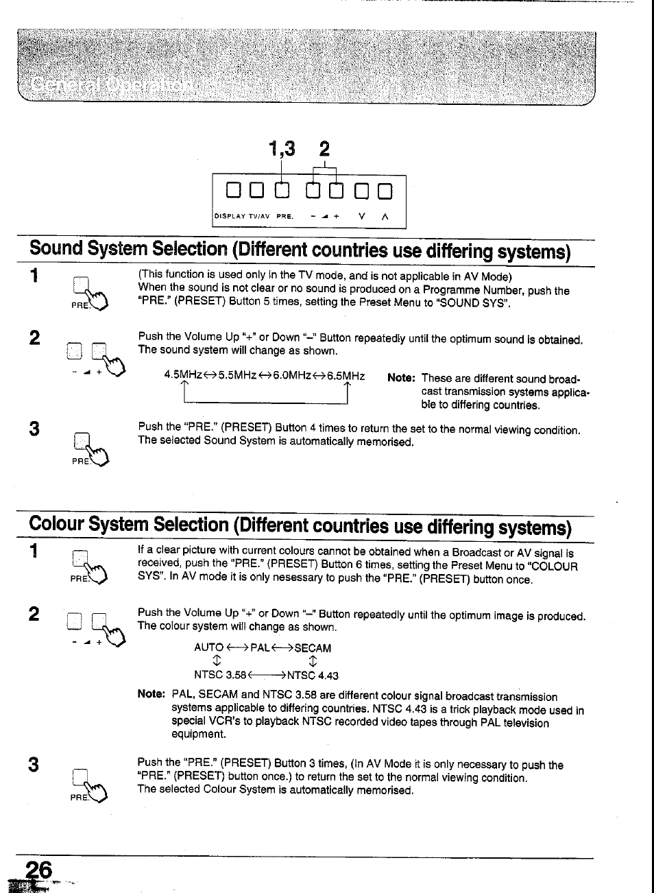 Panasonic TC-29GA30R User Manual | Page 26 / 44