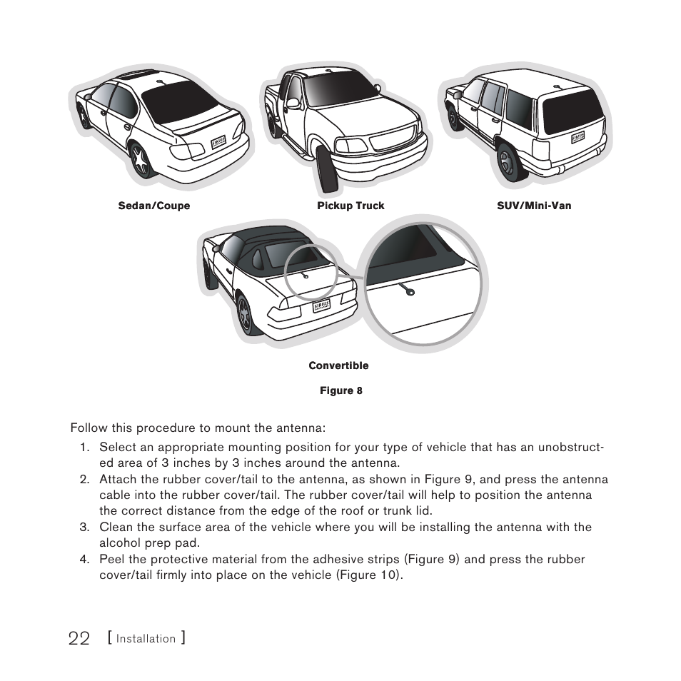 Panasonic SIRIUS STILETTO 2 User Manual | Page 21 / 63