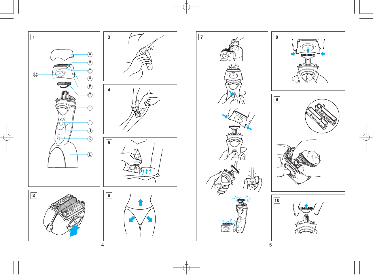 Panasonic ES2219 User Manual | Page 3 / 15