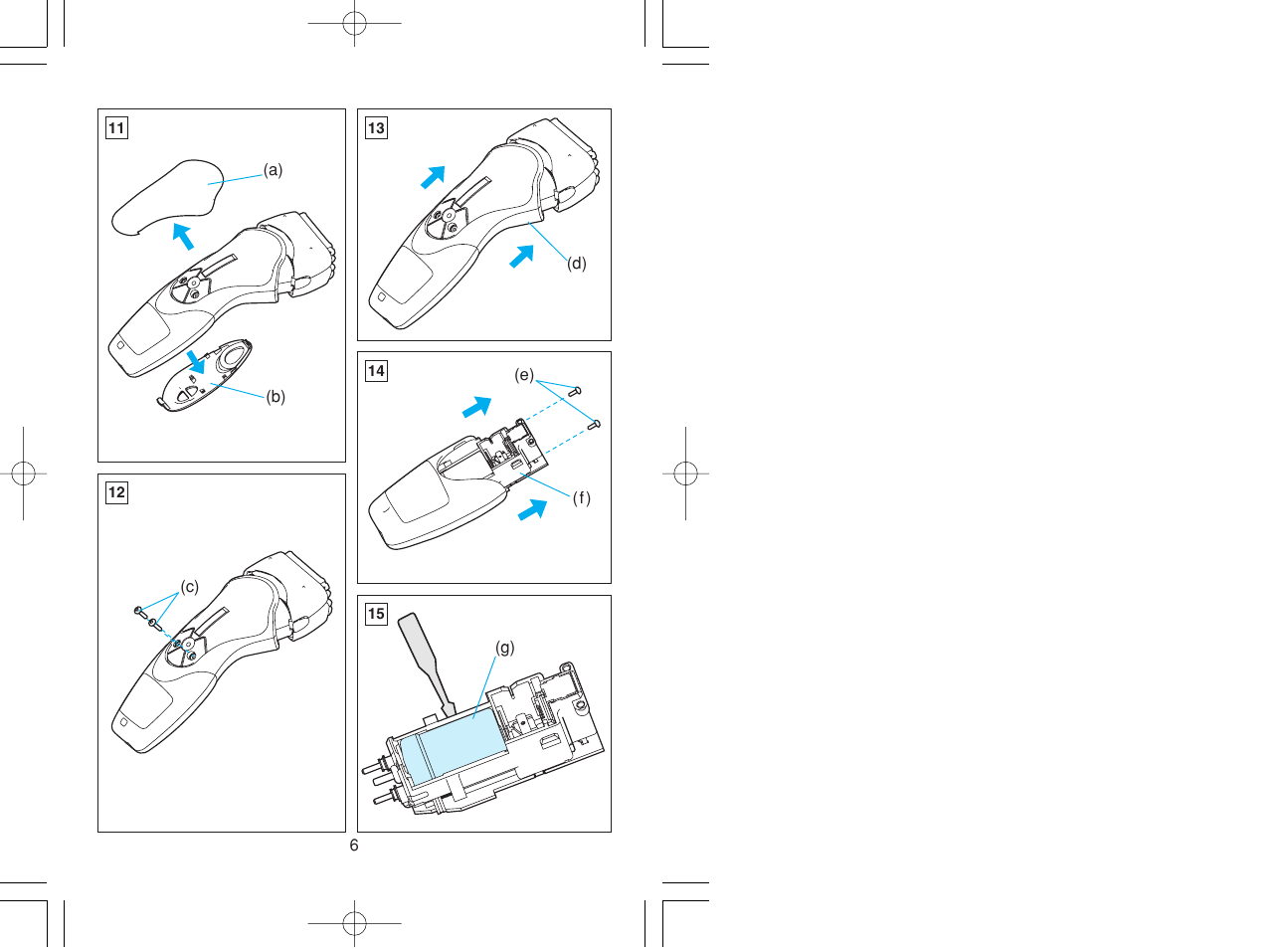 Panasonic ES2219 User Manual | Page 4 / 15