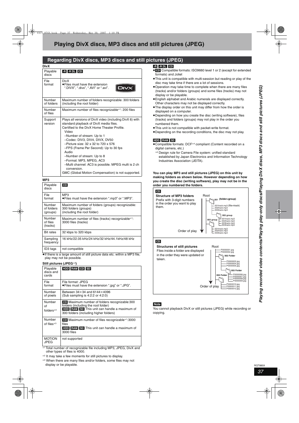 Panasonic DMR-EX77 User Manual | Page 37 / 88