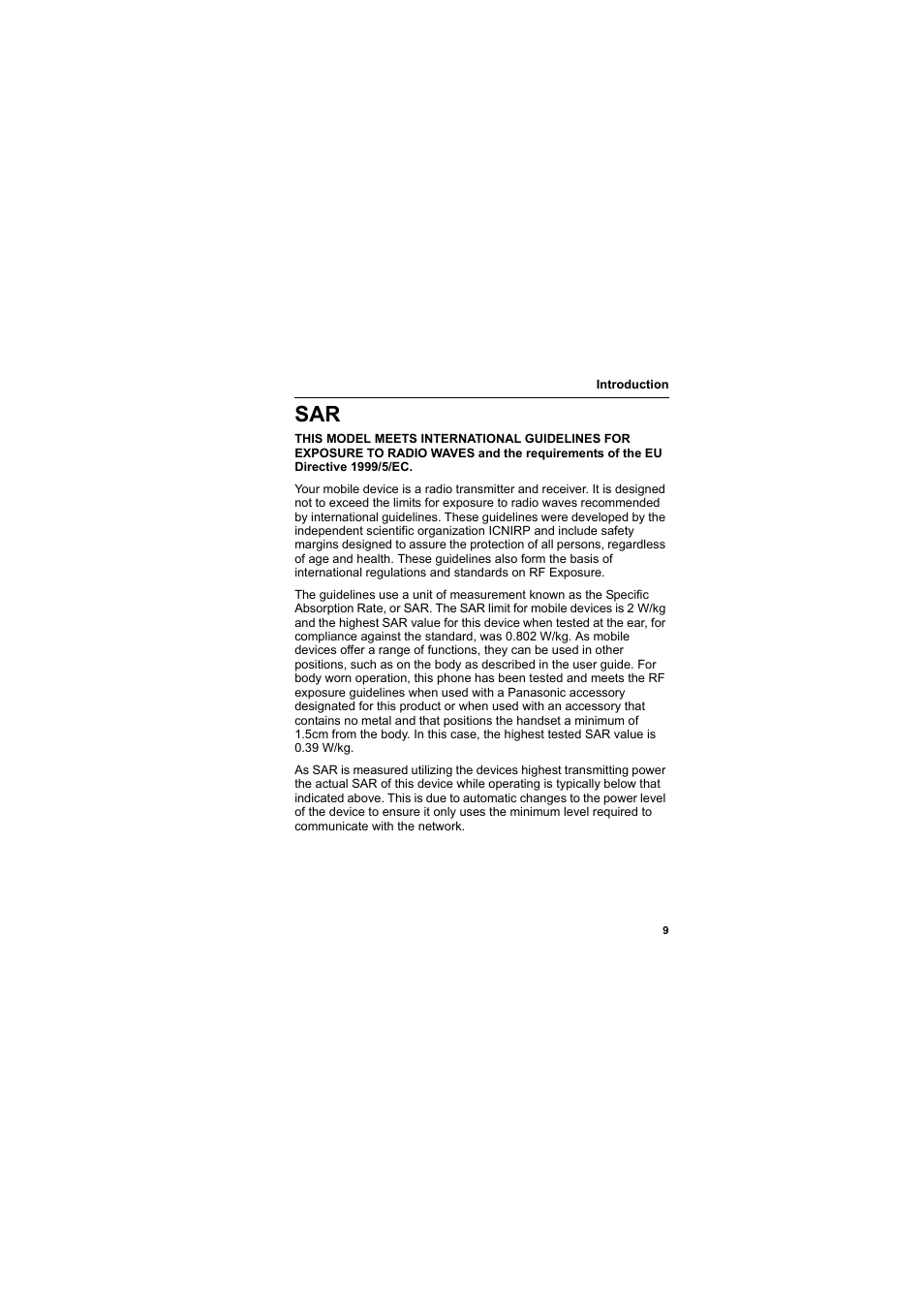 Panasonic EB-SA6  EN User Manual | Page 12 / 170