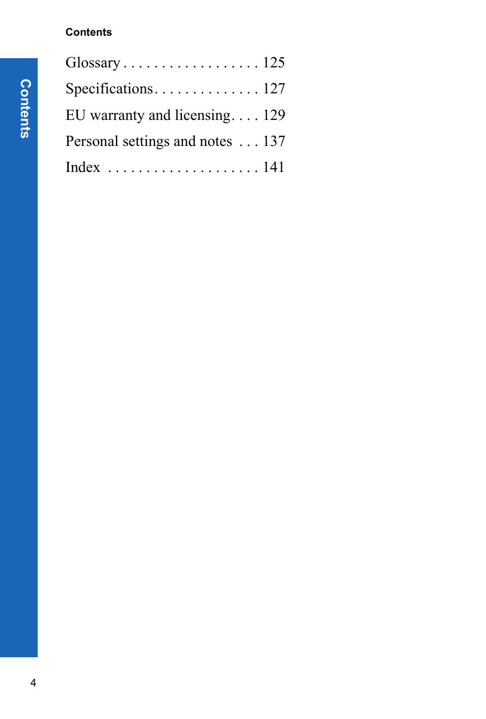 Panasonic P341i User Manual | Page 3 / 144