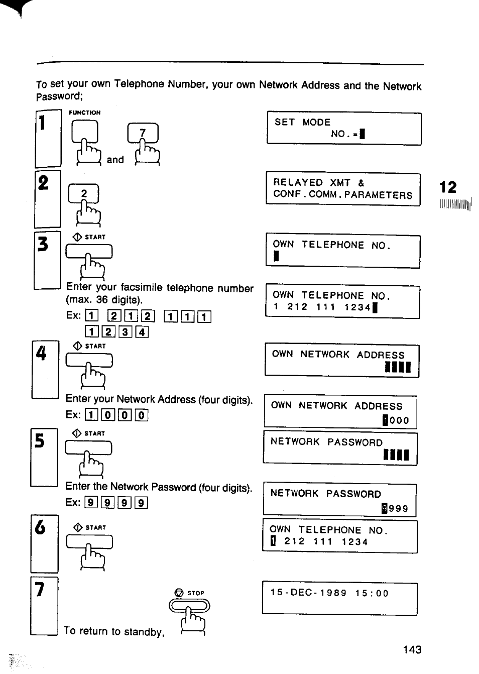 Booo | Panasonic Panafax UF-750 User Manual | Page 146 / 166