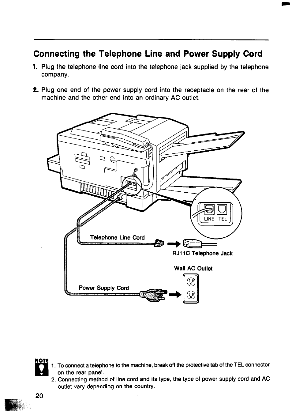 Panasonic Panafax UF-750 User Manual | Page 23 / 166