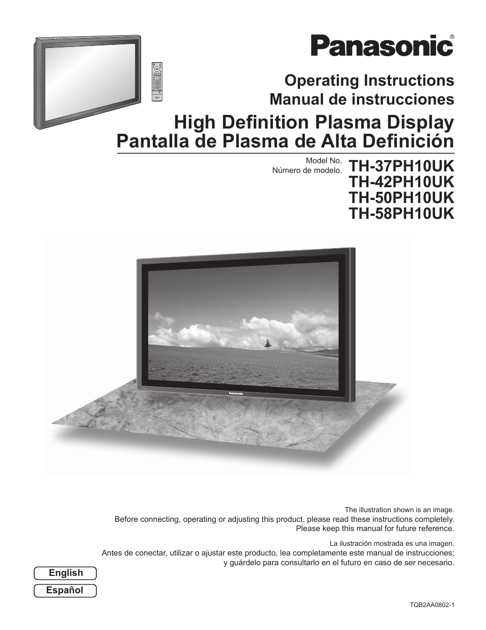 Panasonic TH-37PH10UK User Manual | 53 pages