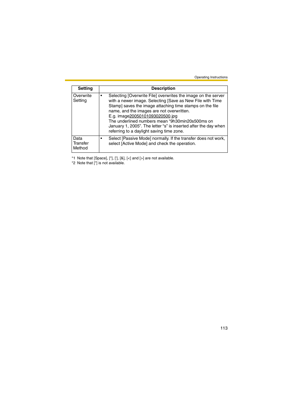 Panasonic BB-HCM381A User Manual | Page 113 / 198