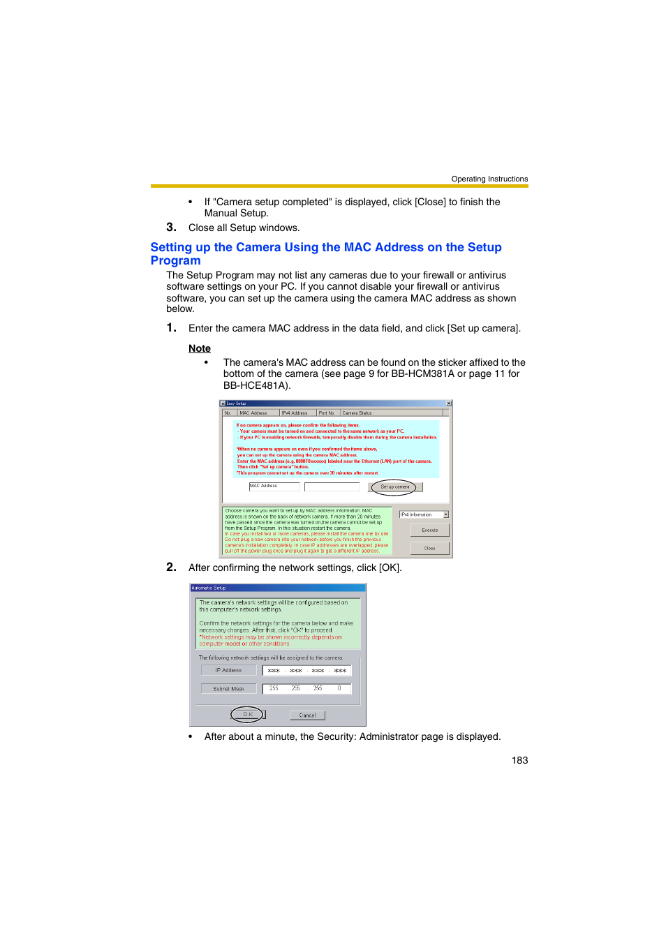 Panasonic BB-HCM381A User Manual | Page 183 / 198