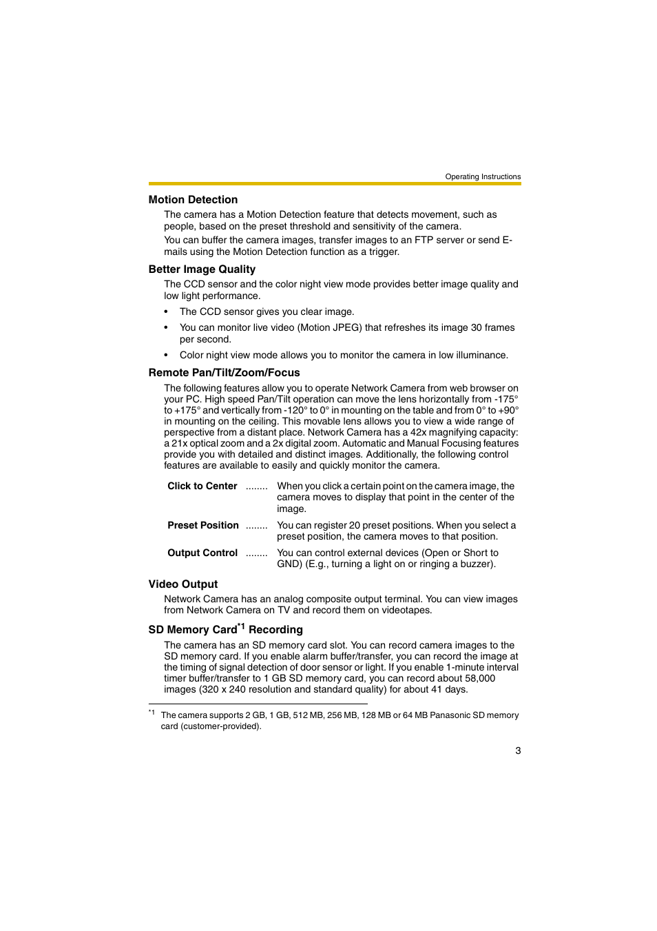 Panasonic BB-HCM381A User Manual | Page 3 / 198