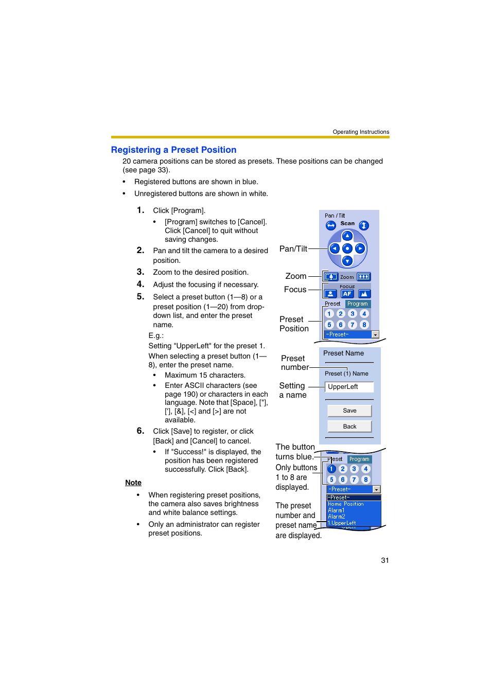 Panasonic BB-HCM381A User Manual | Page 31 / 198