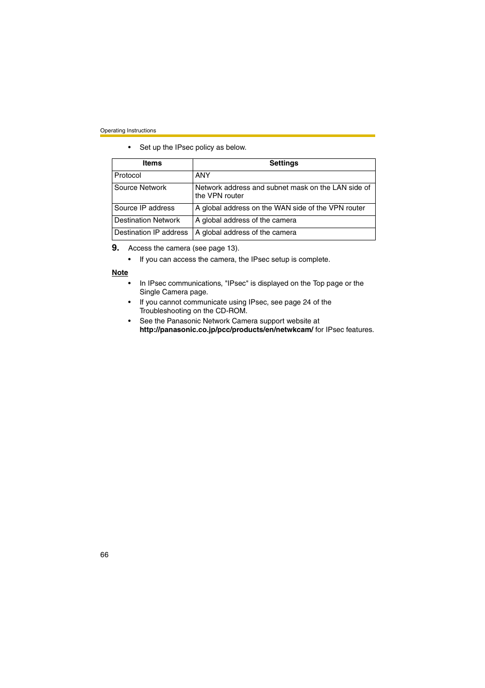 Panasonic BB-HCM381A User Manual | Page 66 / 198