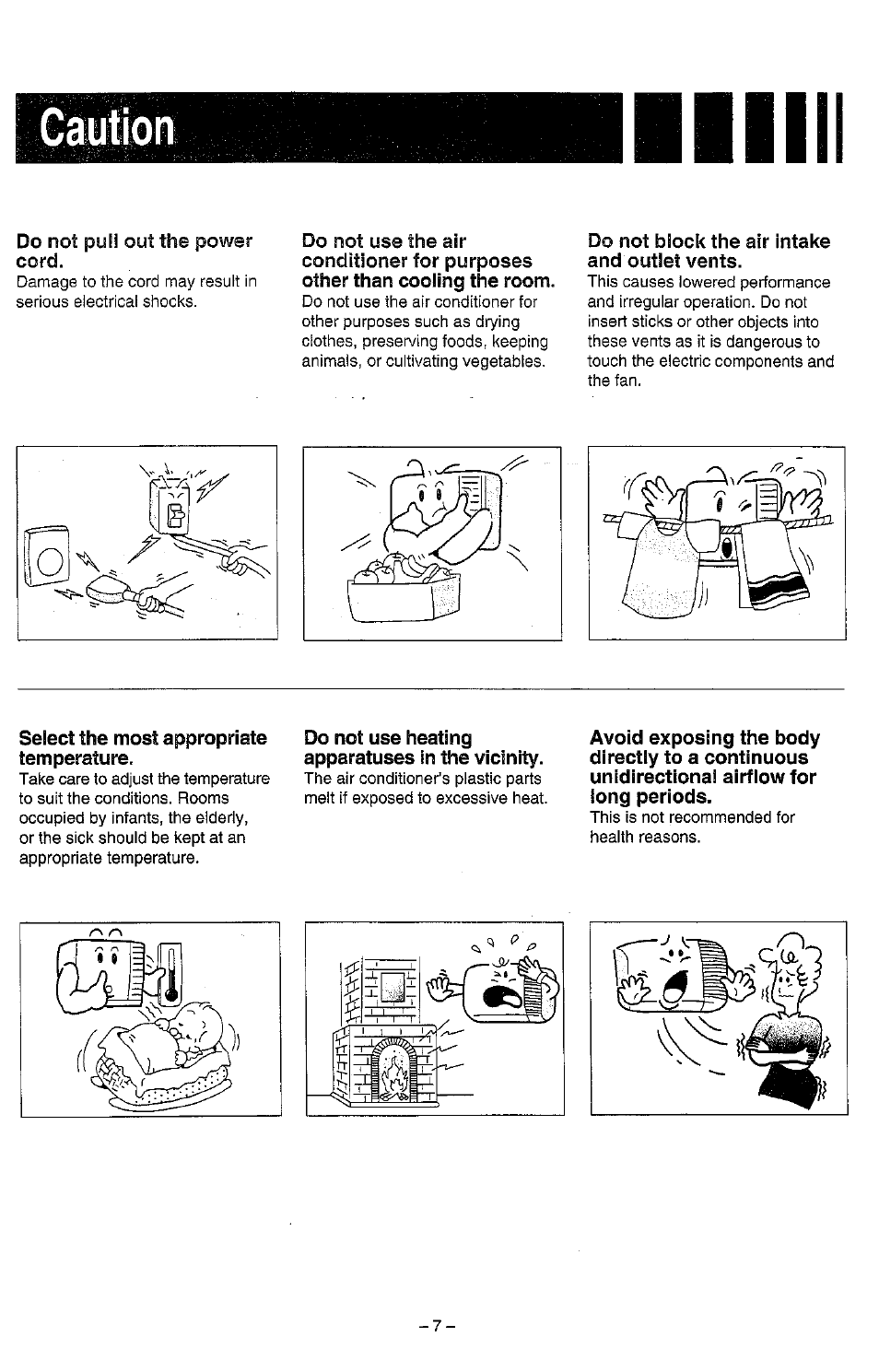 Panasonic CW-C240SR User Manual | Page 8 / 14