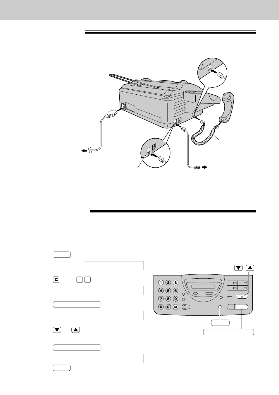 Setup, Connections, Dialling mode ! (touch tone or pulse) | Panasonic KX-FT21HK User Manual | Page 18 / 70
