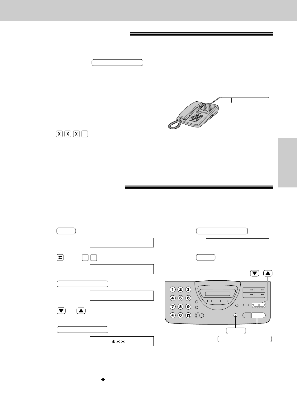 Receiving faxes, Extension telephone, Fax activation code | Panasonic KX-FT21HK User Manual | Page 45 / 70