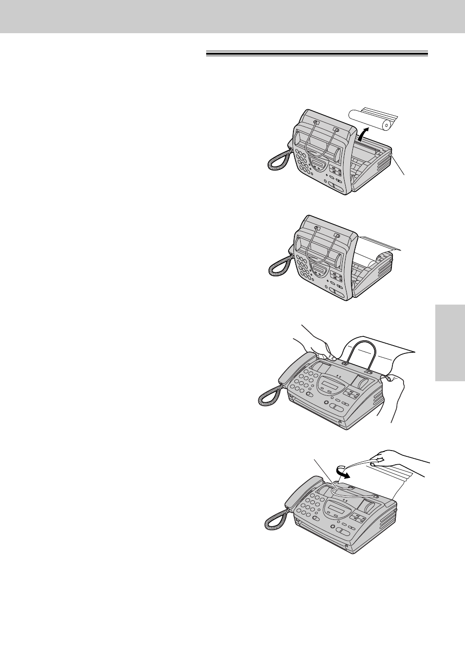 Jams, Recording paper jam | Panasonic KX-FT21HK User Manual | Page 61 / 70