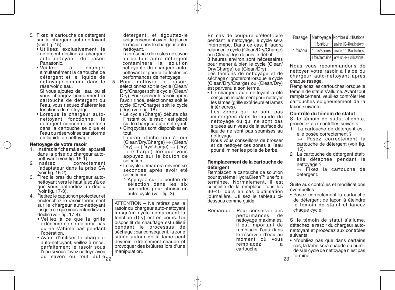 Panasonic ES8075 N User Manual | Page 12 / 20