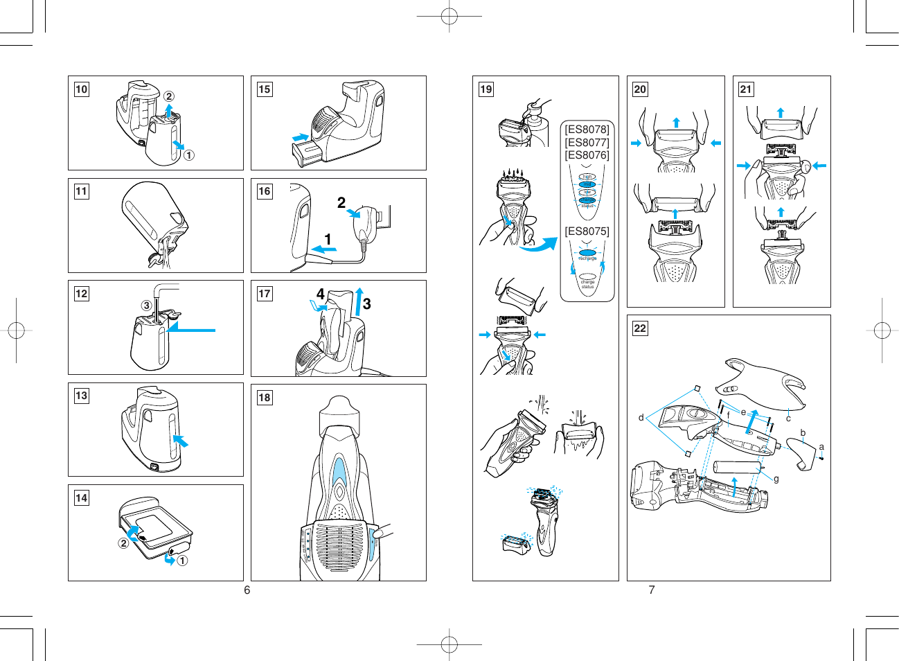 Panasonic ES8075 N User Manual | Page 4 / 20