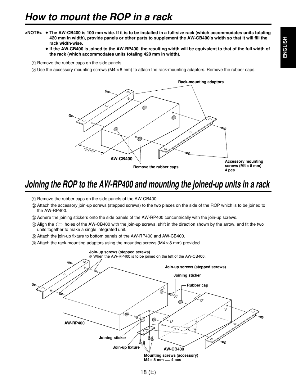 18 (e) | Panasonic AW-CB400L User Manual | Page 19 / 104