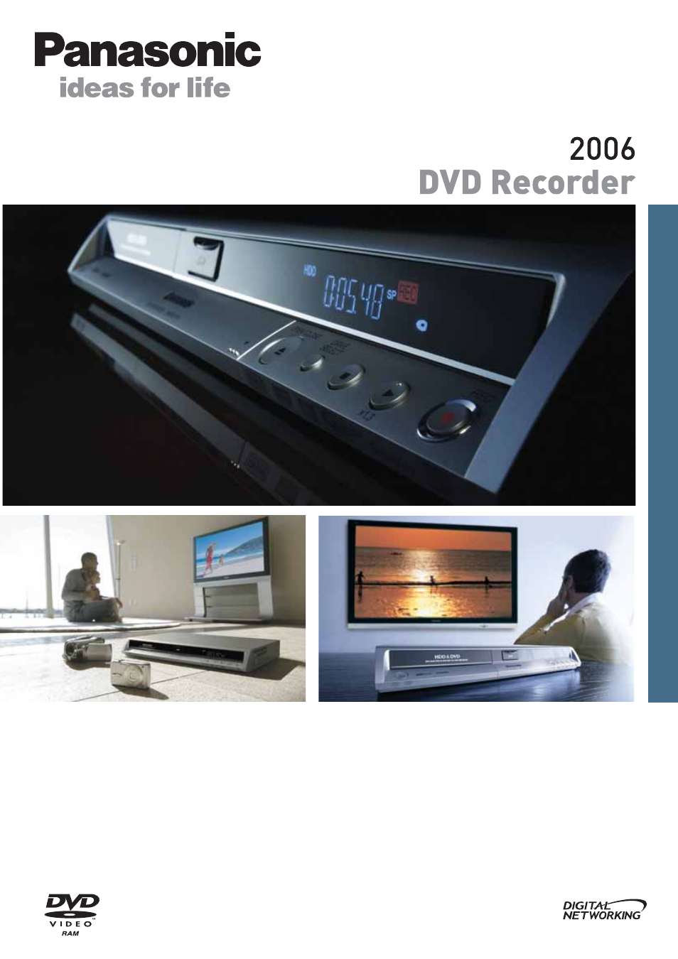 Panasonic DVD Recorder User Manual | 24 pages