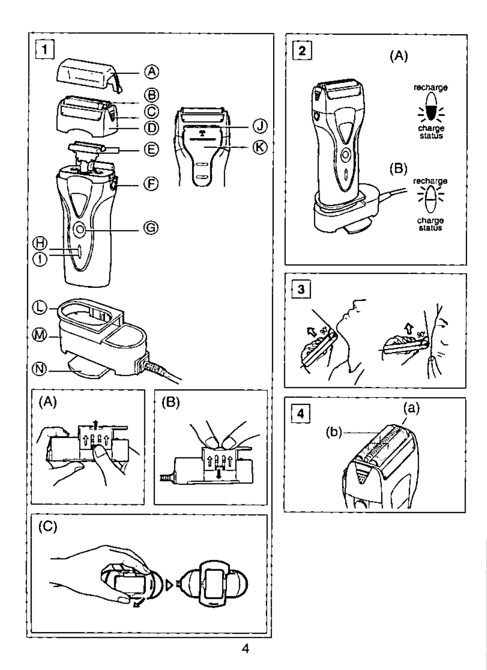 Panasonic ES8023 User Manual | Page 4 / 24