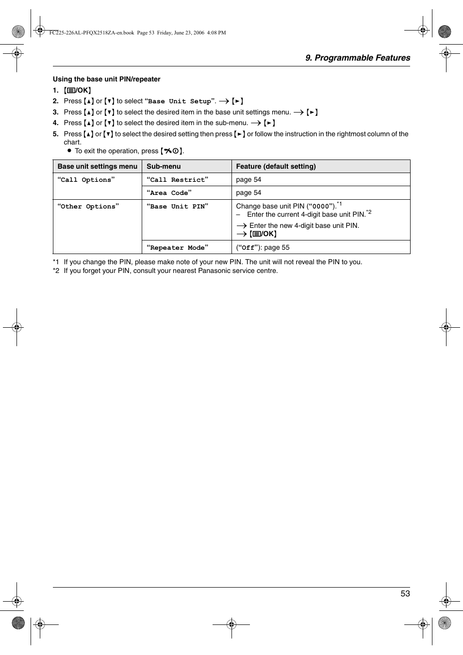 Panasonic KX-FC225NZ User Manual | Page 53 / 80