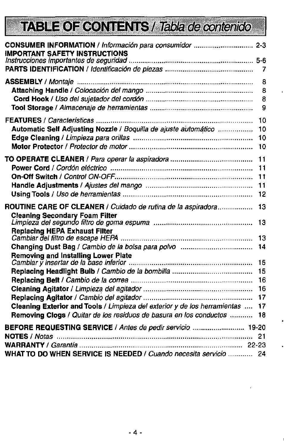 Wmmof^mmbm/m&mii | Panasonic MC-V5730 User Manual | Page 4 / 24