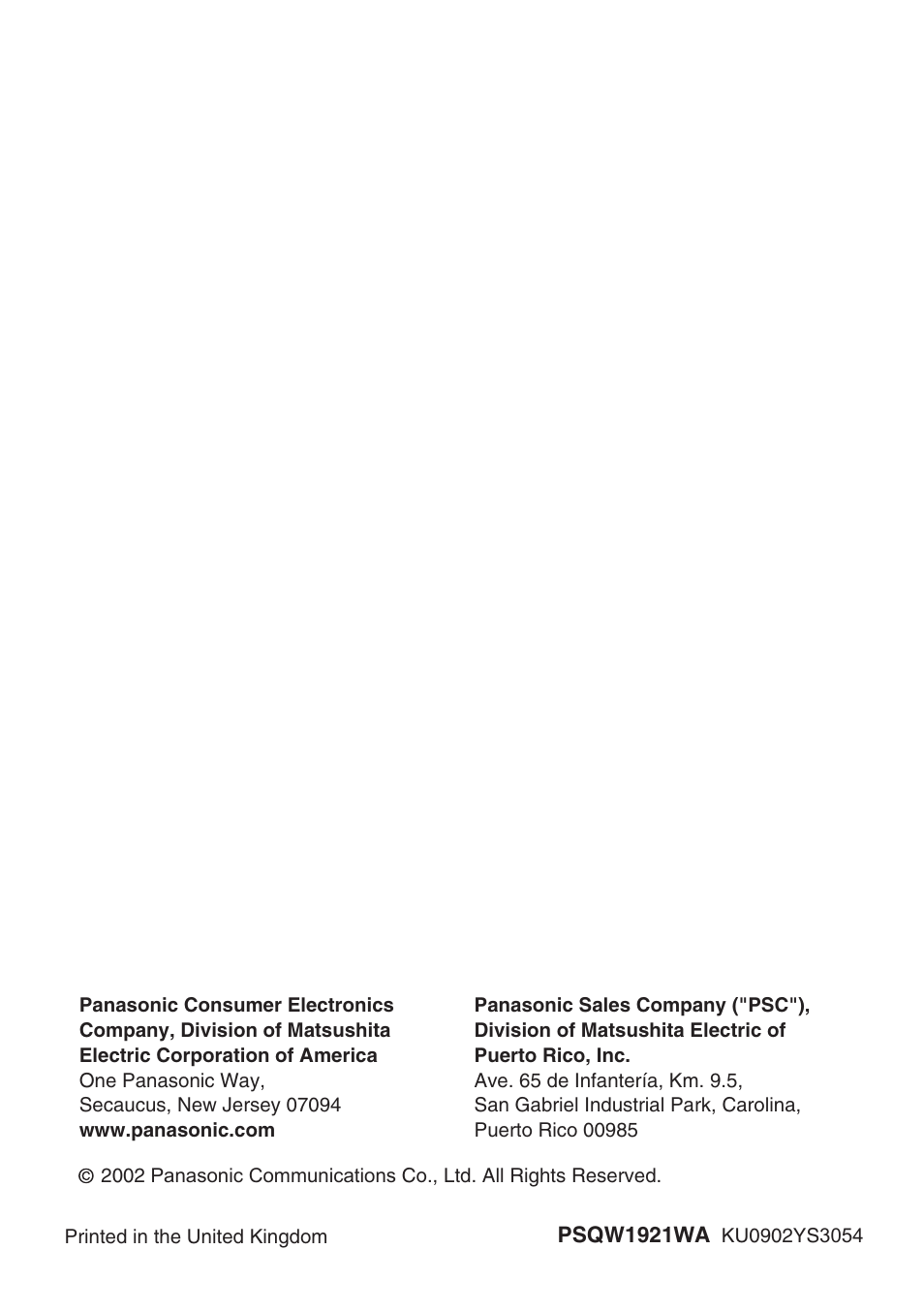 Panasonic KX-T7735 User Manual | Page 16 / 16