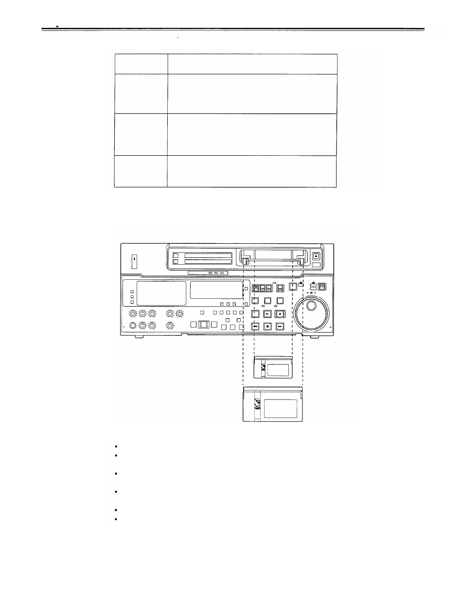 Tapes | Panasonic AJ-D750P User Manual | Page 23 / 71