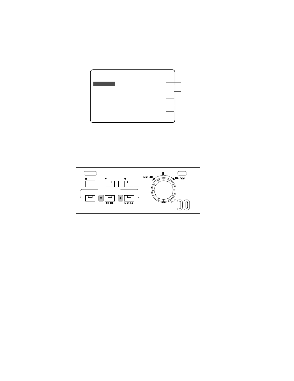 Displaying the setup menu, Buttons and dials used for the setup | Panasonic WJ-HD100 User Manual | Page 16 / 60