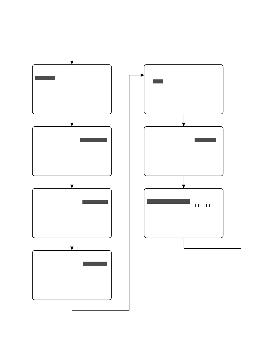 Setup menu sequence | Panasonic WJ-HD100 User Manual | Page 17 / 60