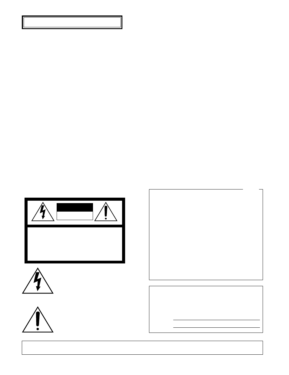 English version, Caution | Panasonic WJ-HD100 User Manual | Page 2 / 60