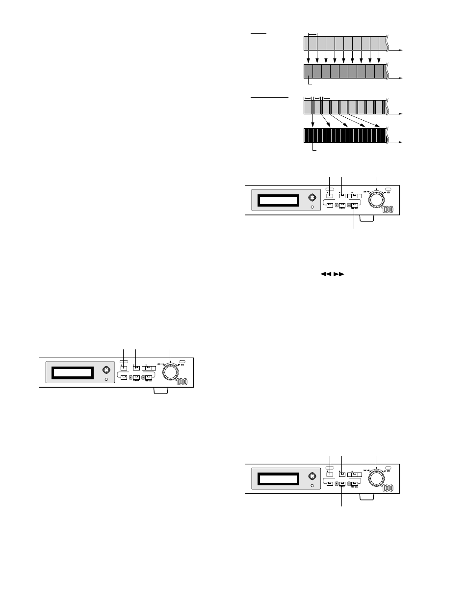 Playback, Normal playback, Skip playback | Step playback, Skip, Skip&play | Panasonic WJ-HD100 User Manual | Page 34 / 60