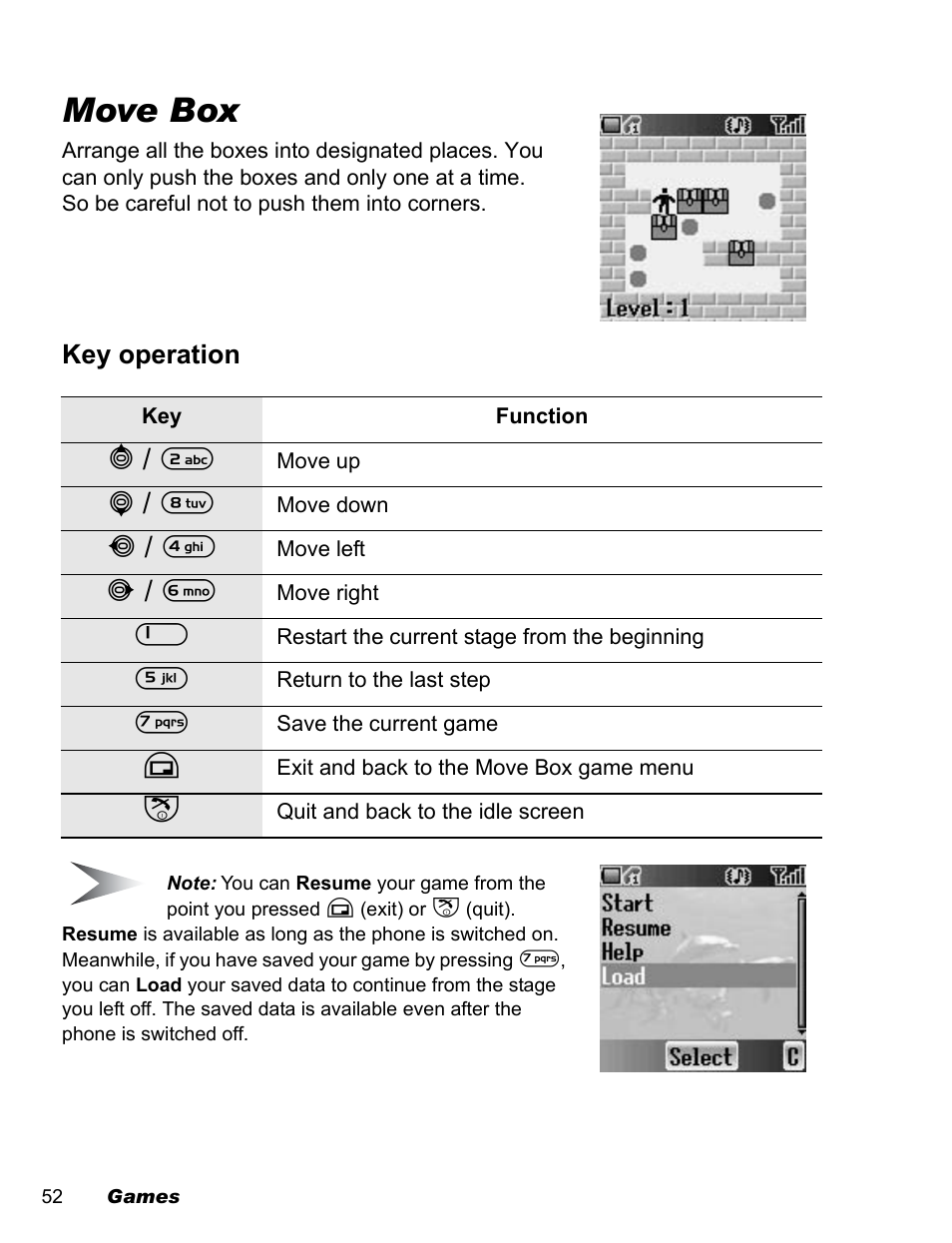 Move box | Panasonic EB-A200 User Manual | Page 54 / 101