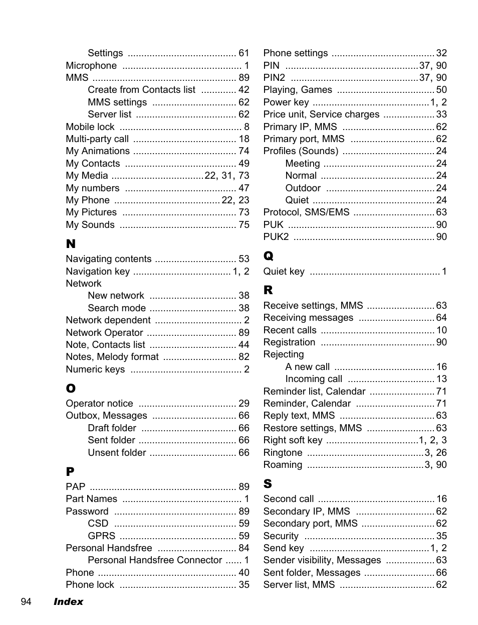 Panasonic EB-A200 User Manual | Page 96 / 101