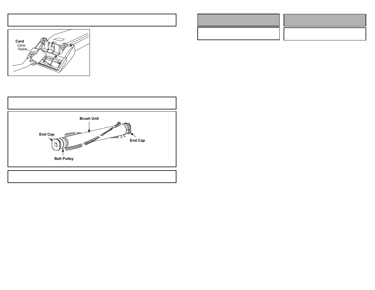 Replacing agitator, Agitator assembly, Cleaning exterior | Montaje assemblage | Panasonic MC-V5009 User Manual | Page 28 / 40