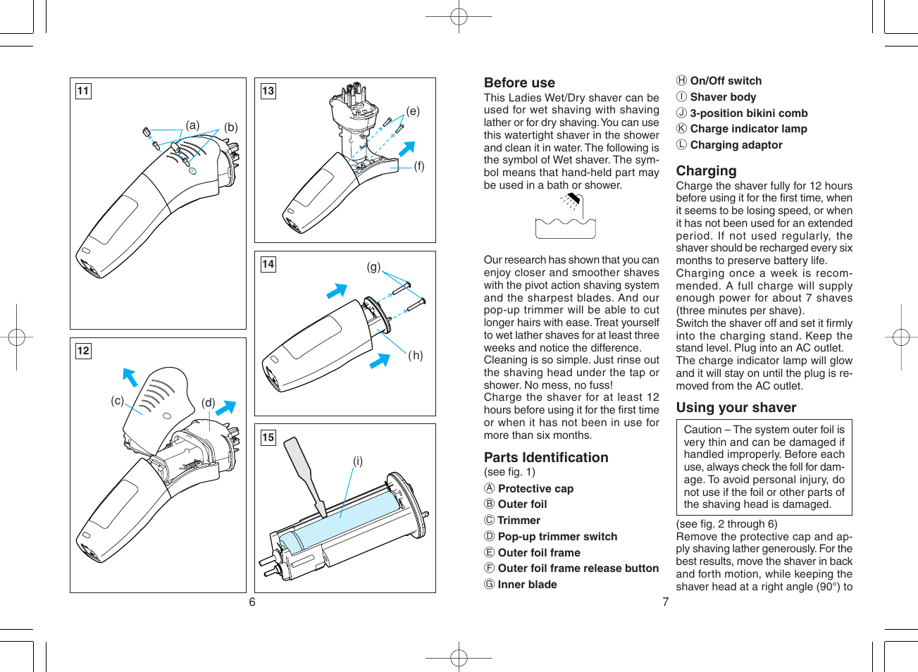 Panasonic ES2216 User Manual | Page 4 / 12