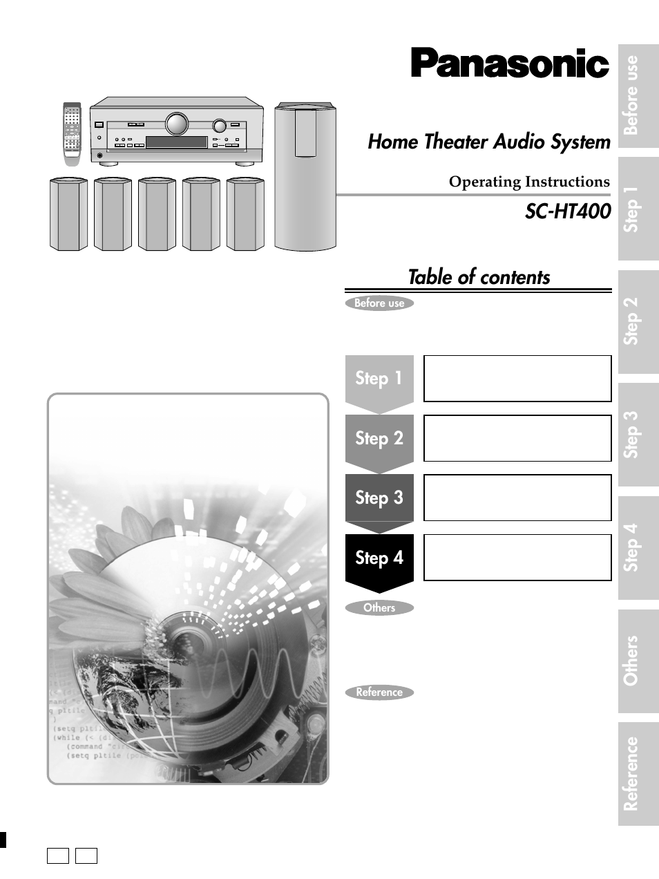 Panasonic SC-HT400 User Manual | 20 pages